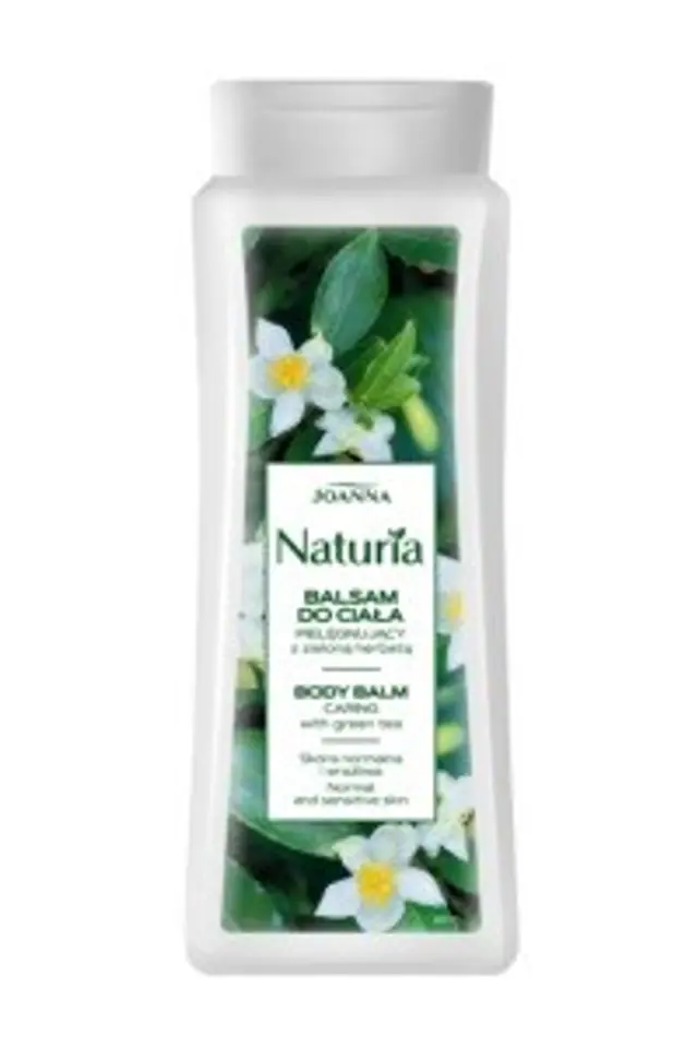 ⁨Joanna Naturia Body Lotion with Green Tea for sensitive and normal skin 500ml⁩ at Wasserman.eu