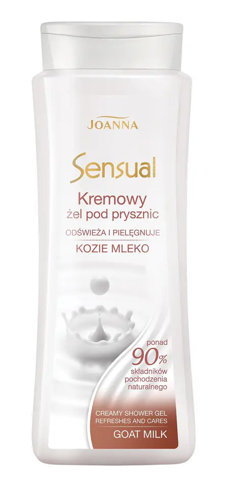 ⁨Joanna Sensual Żel Pod Prysznic Kozie Mleko 500ml⁩ w sklepie Wasserman.eu