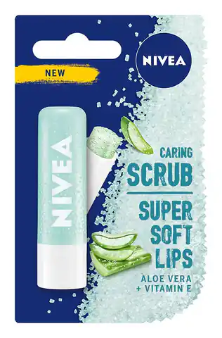 ⁨Nivea Lip Care Aloe Vera Lip Scrub 4.8g⁩ at Wasserman.eu