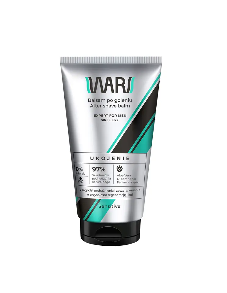 ⁨Wars Sensitive Expert Aftershave Balm SOOTHING 125ml⁩ at Wasserman.eu