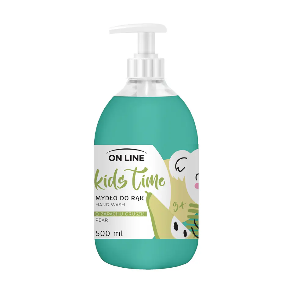 ⁨On Line Kids Time Mydło Do Rąk Gruszka 500ml⁩ w sklepie Wasserman.eu