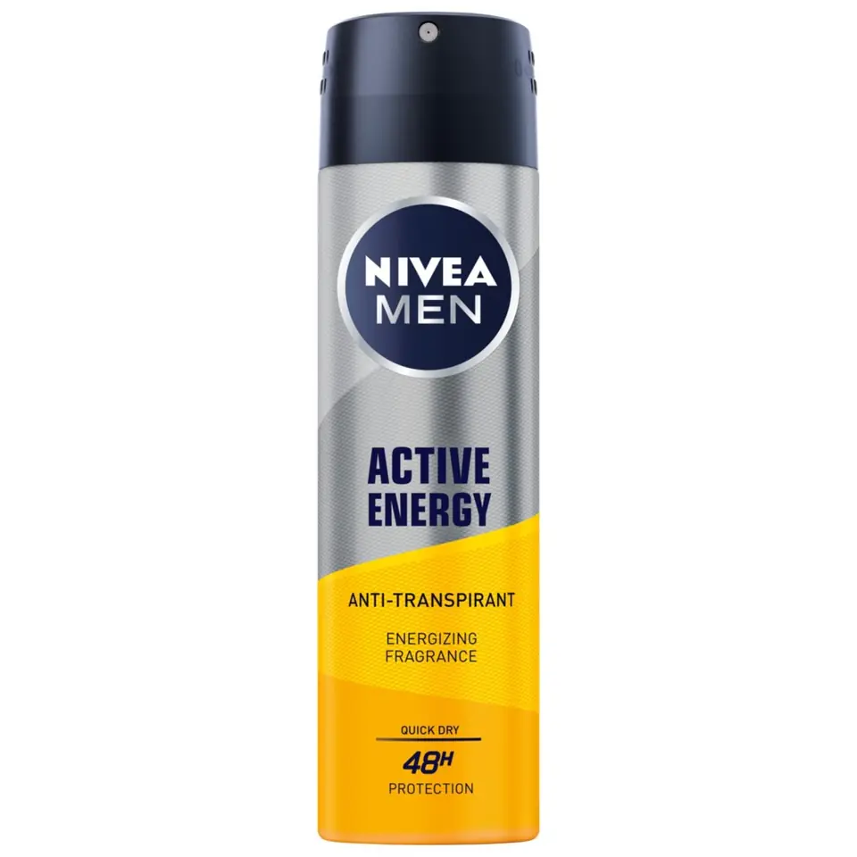 ⁨Nivea*DEO Men's Spray ACTIVE ENERGY 95663&⁩ at Wasserman.eu