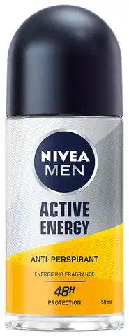 ⁨Nivea Men Deodorant ACTIVE ENERGY roll-on men 50ml⁩ at Wasserman.eu