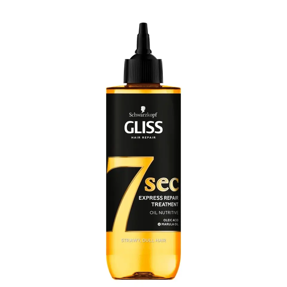 ⁨Schwarzkopf Gliss Kur Oil Nutritive odżywka 7 sekund 200ml⁩ w sklepie Wasserman.eu