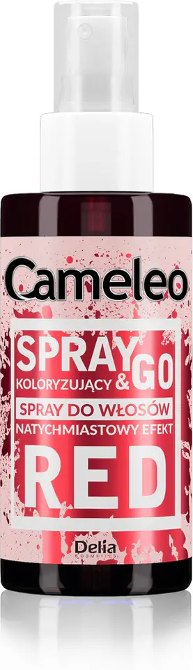 ⁨DELIA*CAMELEO Spray&Go RED spray color.150ml⁩ at Wasserman.eu