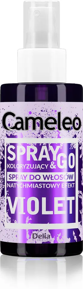 ⁨DELIA*CAMELEO Spray&Go FIOLET spray kolor.150ml⁩ w sklepie Wasserman.eu