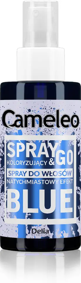 ⁨DELIA*CAMELEO Spray&Go BLUE spray color.150ml⁩ at Wasserman.eu
