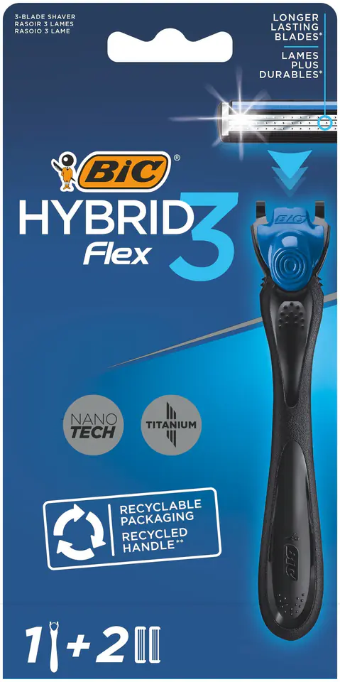 ⁨BIC*System Razor Flex 3 Blister 2⁩ at Wasserman.eu