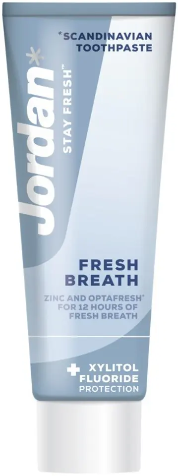 ⁨Jordan Stay Fresh Pasta do zębów Fresh Breath 75ml - tubka⁩ w sklepie Wasserman.eu