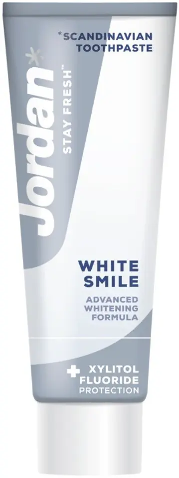 ⁨Jordan Stay Fresh White Smile Toothpaste 75ml - tube⁩ at Wasserman.eu