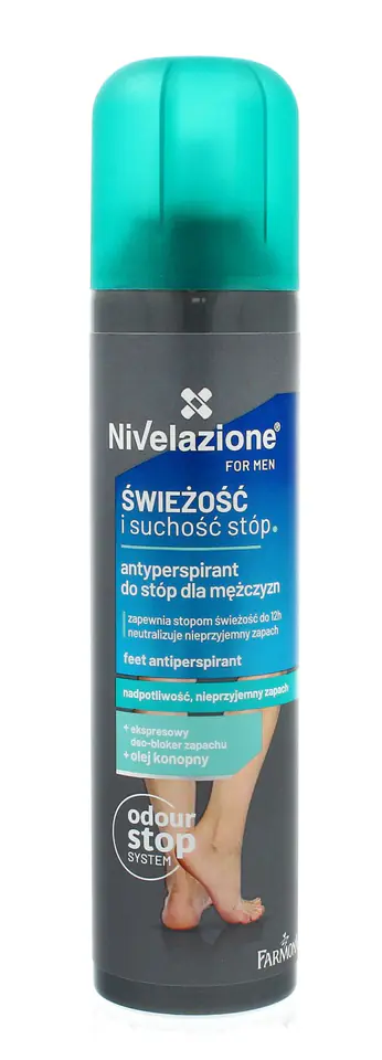 ⁨Farmona Nivelazione Antyperspirant do stóp dla mężczyzn⁩ w sklepie Wasserman.eu