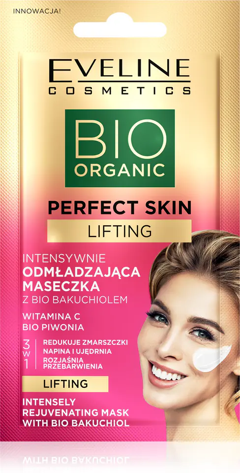 ⁨Eveline Perfect Skin Maseczka Odmładzająca z Bio Bakuchiolem⁩ w sklepie Wasserman.eu