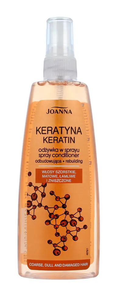 ⁨Joanna Keratyna Odżywka w sprayu do włosów szorstkich i zniszczonych 150ml⁩ w sklepie Wasserman.eu