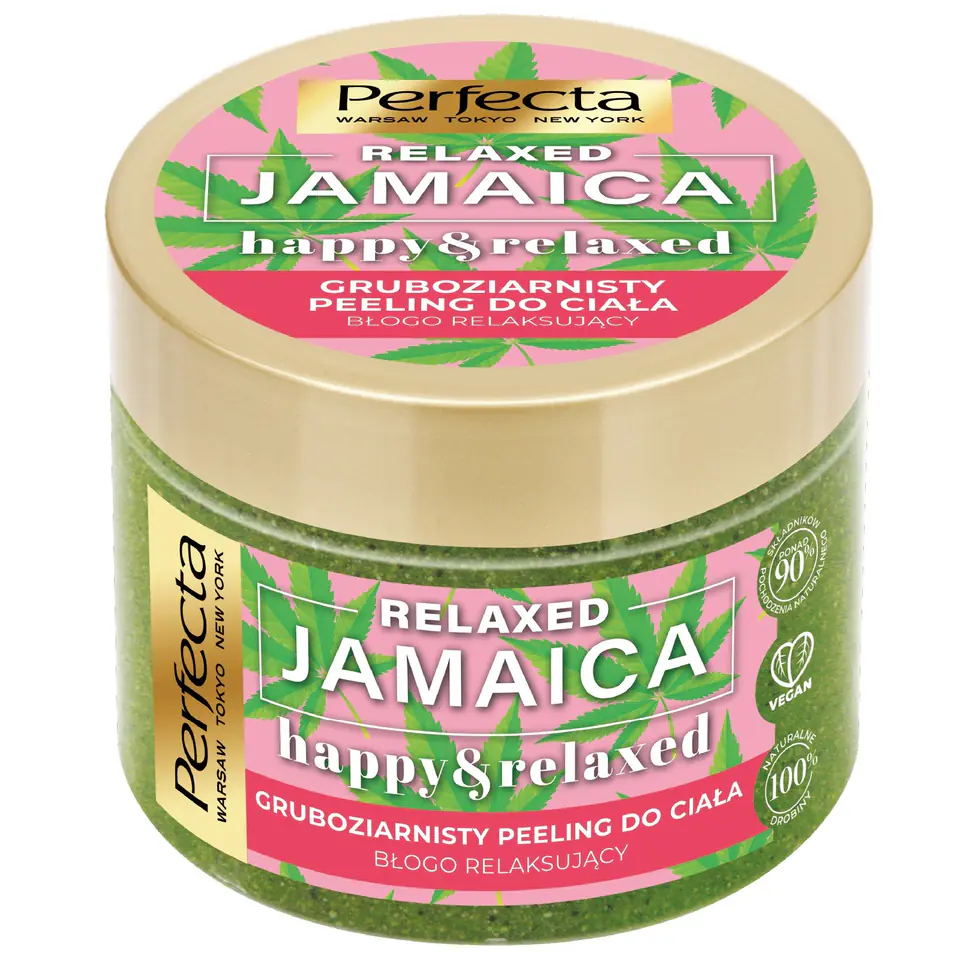 ⁨Perfecta Relaxed Jamaica Gruboziarnisty Peeling do ciała - relaksujący 300g⁩ w sklepie Wasserman.eu