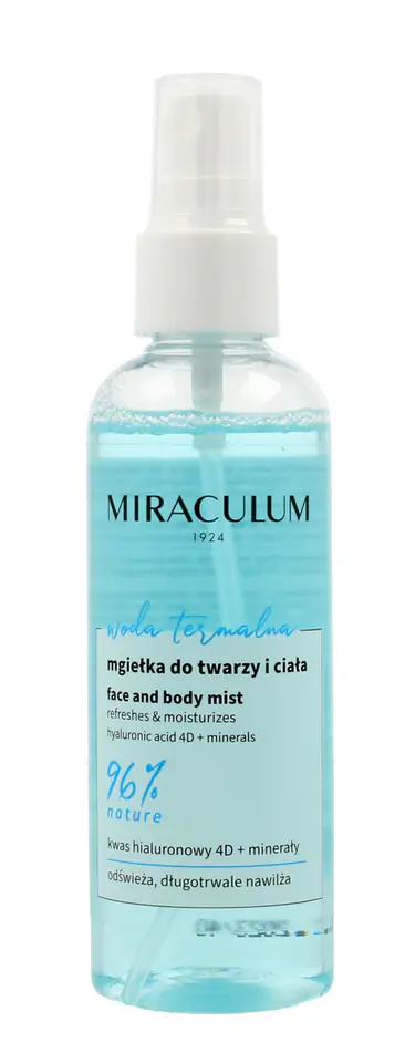 ⁨Miraculum Woda Termalna Mgiełka odświeżająca do twarzy i ciała 100ml⁩ w sklepie Wasserman.eu