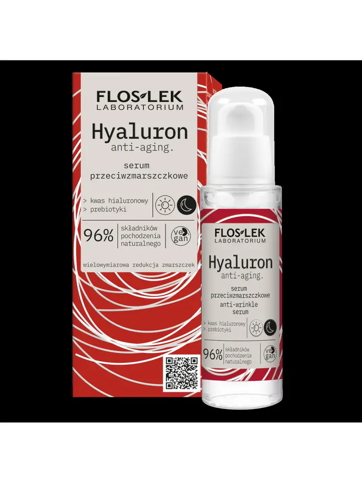 ⁨Floslek HYALURON Serum przeciwzmarszczkowe - 30 ml⁩ w sklepie Wasserman.eu