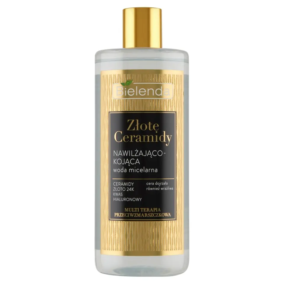 ⁨Bielenda Golden Ceramides Micellar Water Moisturizing and Soothing⁩ at Wasserman.eu