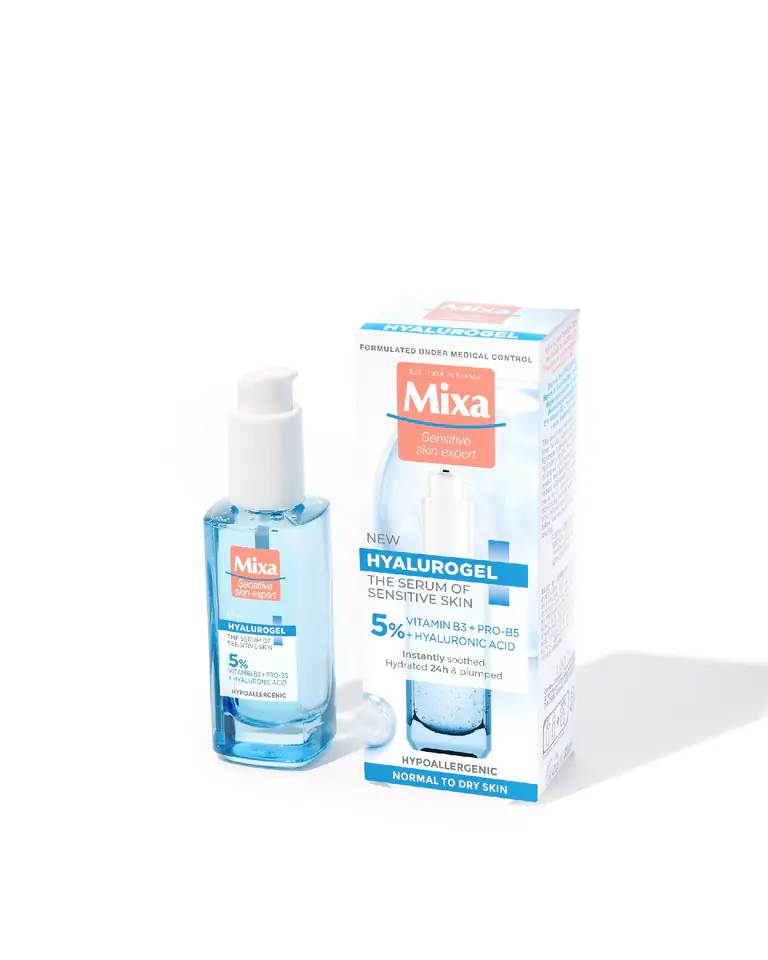 ⁨Mixa Hyalurogel Serum for sensitive skin 30ml⁩ at Wasserman.eu