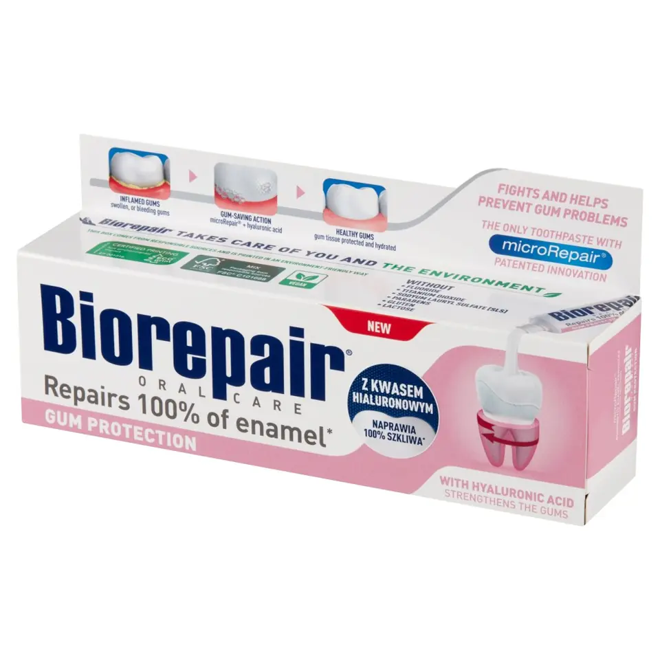 ⁨Biorepair Toothpaste Gum Protection 75ml⁩ at Wasserman.eu