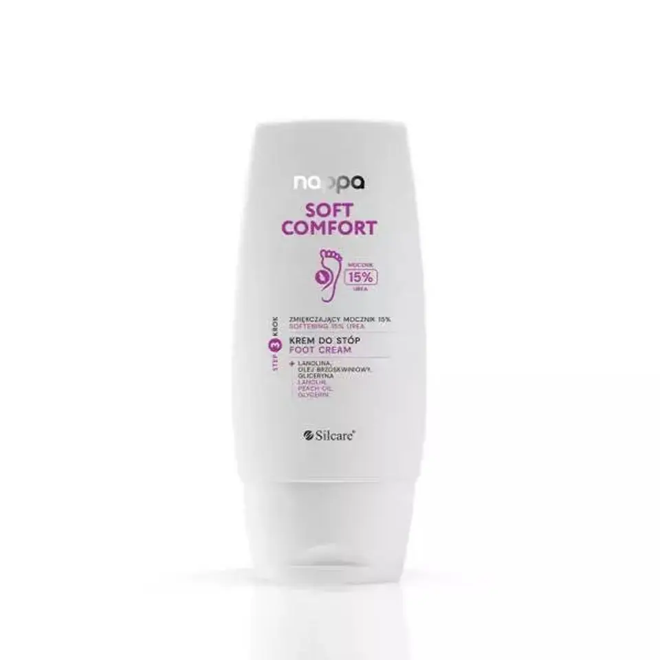 ⁨Silcare Nappa Soft Comfort Foot Cream - Emollient Urea 15% 250ml⁩ at Wasserman.eu