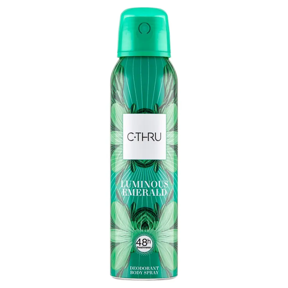 ⁨C-THRU Luminous Emerald Dezodorant w sprayu 48H 150ml⁩ w sklepie Wasserman.eu