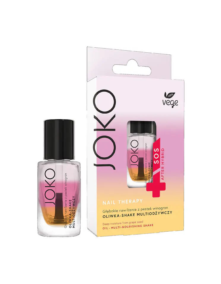 ⁨Joko Nail Therapy Oliwka-Shake do paznokci multiodżywczy 11ml⁩ w sklepie Wasserman.eu