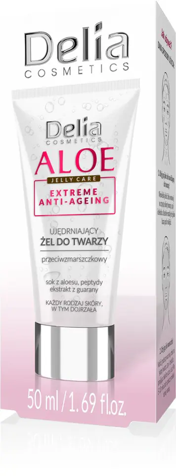⁨Delia Cosmetics Aloe Jelly Care Firming Face Gel 50ml⁩ at Wasserman.eu