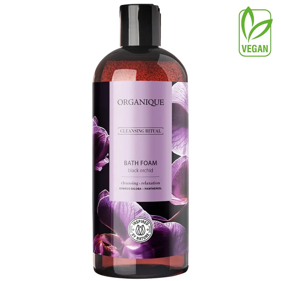 ⁨ORGANIQUE Black Orchid Płyn do kąpieli 400ml⁩ w sklepie Wasserman.eu