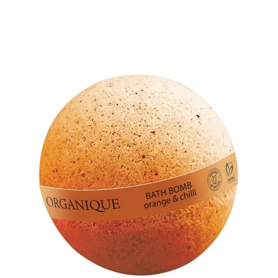 ⁨ORGANIQUE Bath ball ORANGE WITH CHILLI⁩ at Wasserman.eu