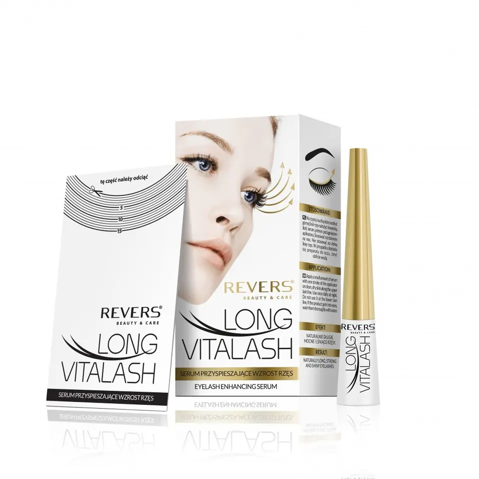 ⁨REVERS Serum przyśpieszające wzrost rzęs Long Vitalash 5ml⁩ w sklepie Wasserman.eu