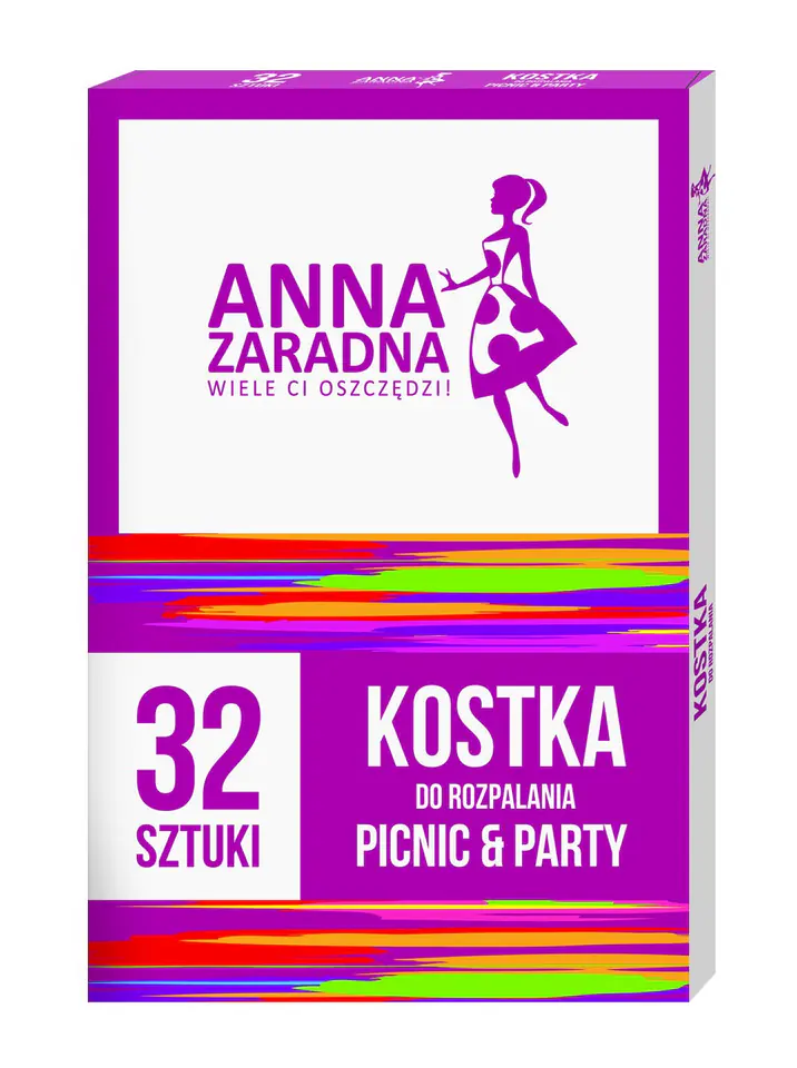 ⁨ANNA ZARADNA Cubes for kindling white 1op. - 32pcs.⁩ at Wasserman.eu