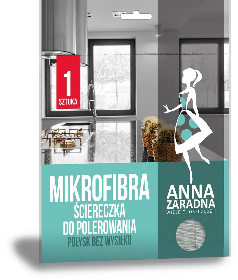 ⁨ANNA ZARADNA SCIERKA MIKROFIBRA DO POLEROW.⁩ w sklepie Wasserman.eu