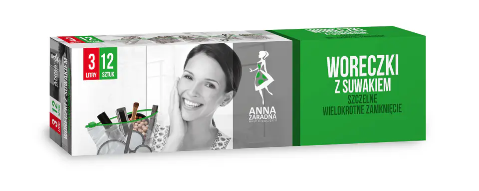 ⁨ANNA ZARADNA WORECZKI Z SUWAKIEM 3L/A`12 BOX⁩ w sklepie Wasserman.eu