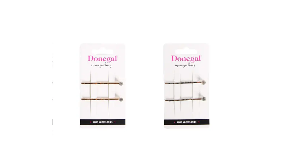 ⁨DONEGAL Hair ornaments - barlets (FA-5692) 1op.-2pcs⁩ at Wasserman.eu