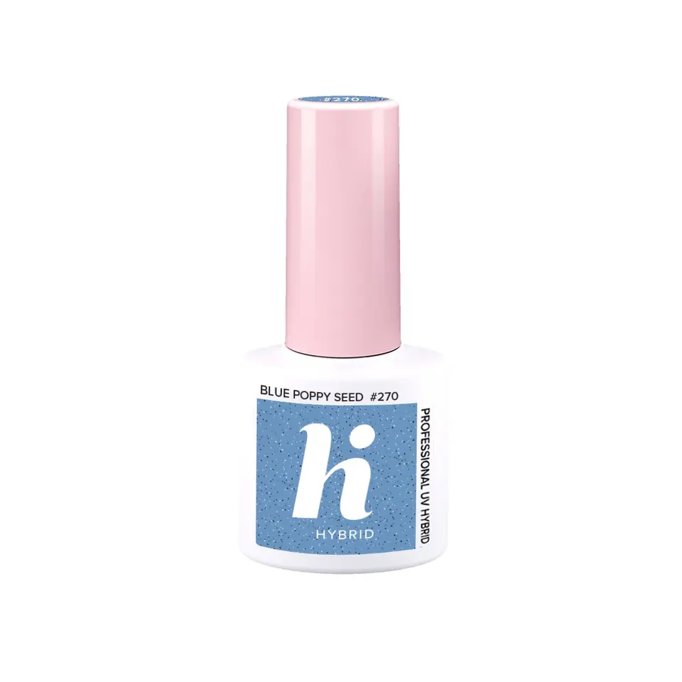⁨Hi Hybrid Lakier hybrydowy Spicy #270 Blue Poppy Seed 5ml⁩ w sklepie Wasserman.eu