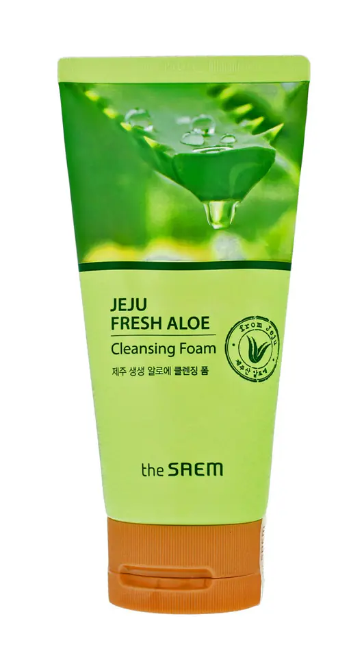 ⁨The SAEM Jeju Fresh Aloe Facial Cleansing Foam 150g⁩ at Wasserman.eu