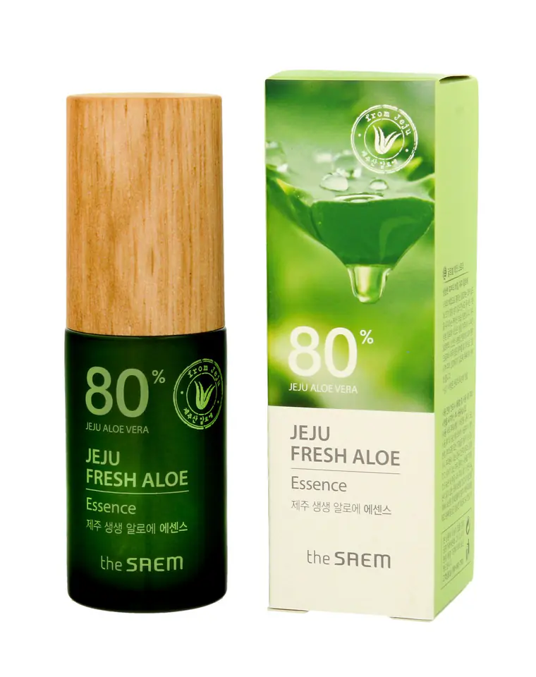 ⁨The SAEM Jeju Fresh Aloe 80% Esencja do twarzy 30ml⁩ w sklepie Wasserman.eu