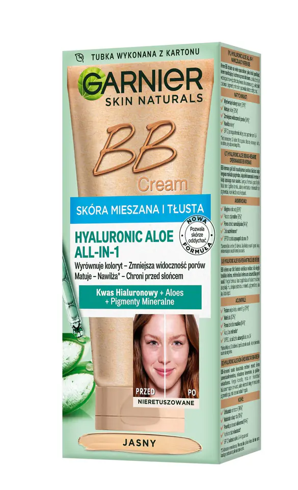 ⁨GAR GSN BB OIL FREE Hyaluronic Aloe Cream Light⁩ at Wasserman.eu