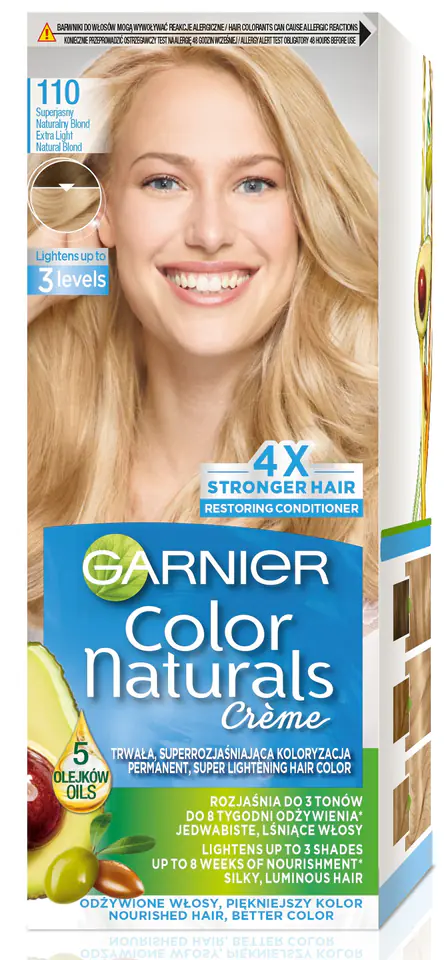 ⁨GAR COLOR N Paint No. 110 S.J. Natural Blond&⁩ at Wasserman.eu