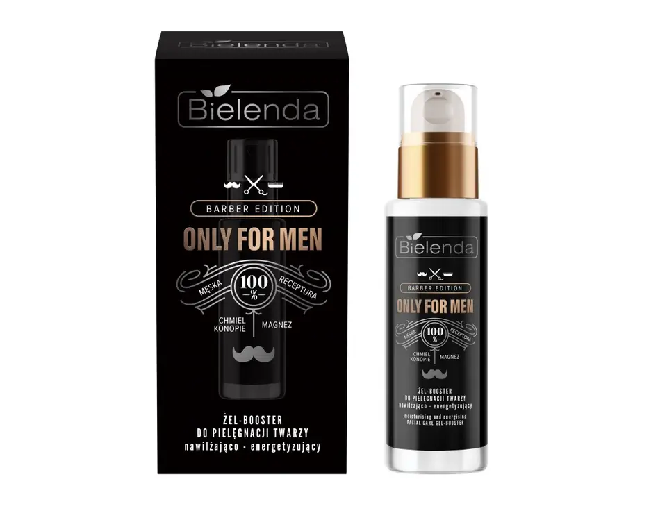 ⁨Bielenda Barber Edition Only for Men Facial Booster Gel⁩ at Wasserman.eu