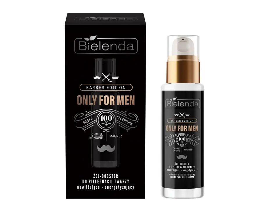 ⁨Bielenda Barber Edition Only for Men Żel Booster do pielęgnacji twarzy⁩ w sklepie Wasserman.eu