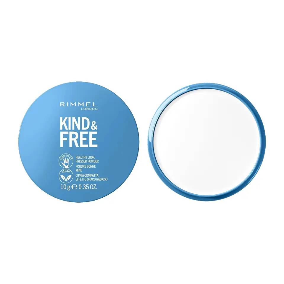 ⁨Rimmel Puder prasowany Kind & Free nr 001 translucent 10g⁩ w sklepie Wasserman.eu