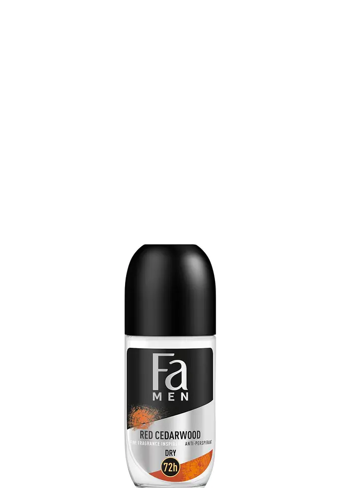 ⁨Fa Men Red Cedarwood Deodorant anti-perspirant roll-on 72H for men 50ml⁩ at Wasserman.eu