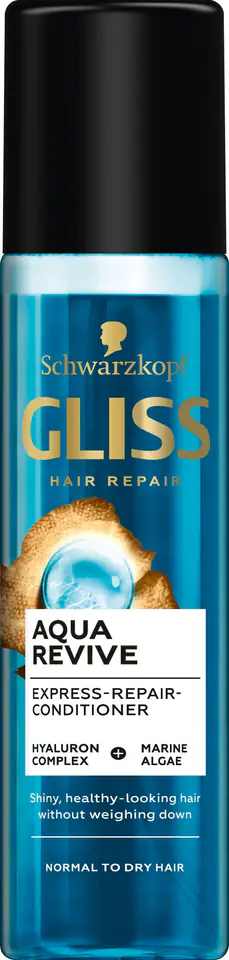⁨H GLISS K.AQUA REVIVE ref.expres spray 200ml &⁩ at Wasserman.eu