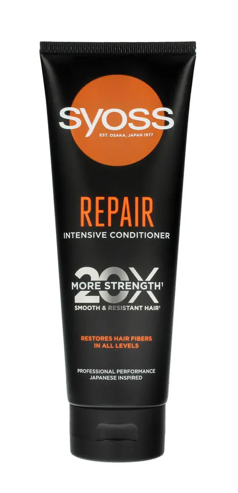 ⁨Schwarzkopf Syoss Repair Restorative conditioner for damaged hair 250ml⁩ at Wasserman.eu