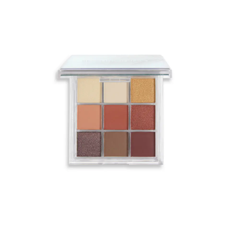 ⁨Makeup Revolution Glow Sunset Shadow Palette Paletka cieni do powiek (9) 1op.⁩ w sklepie Wasserman.eu