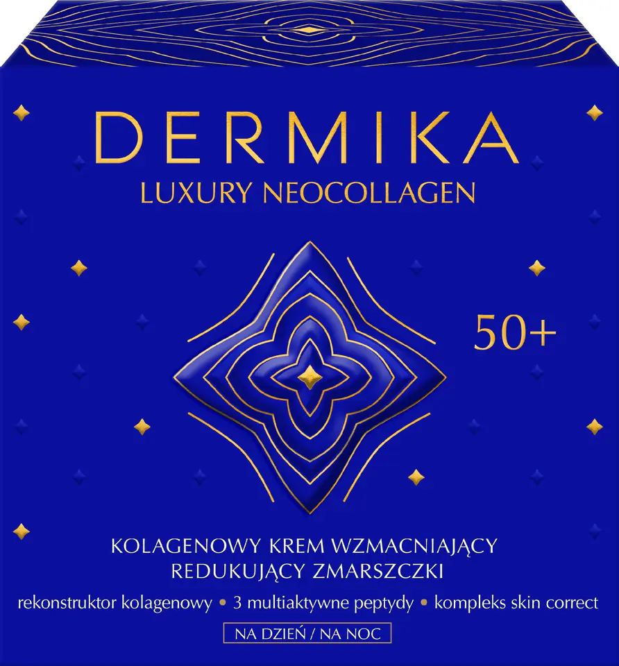 ⁨Dermika Luxury Neocollagen Krem redukujący zmarszczki na dzień i noc 50+⁩ w sklepie Wasserman.eu