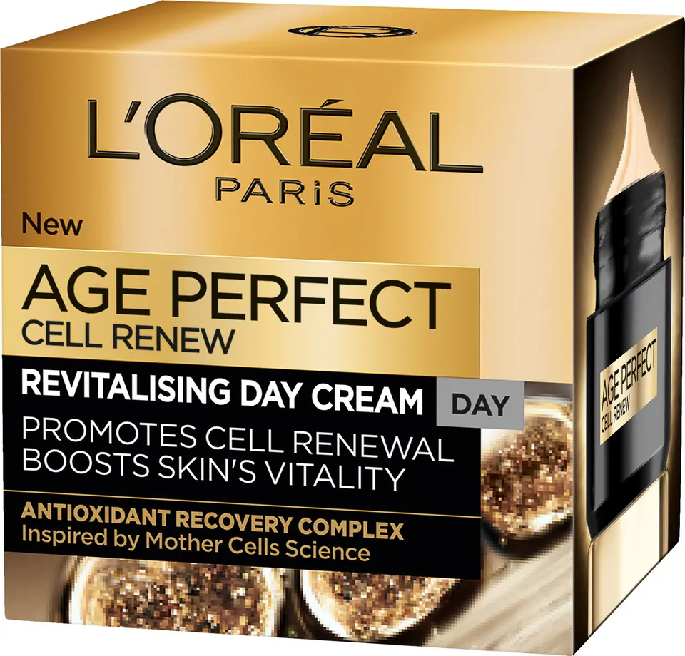 ⁨Loreal Age Perfect Cell Renew Anti-wrinkle Day Revitalizing Cream 50ml⁩ at Wasserman.eu
