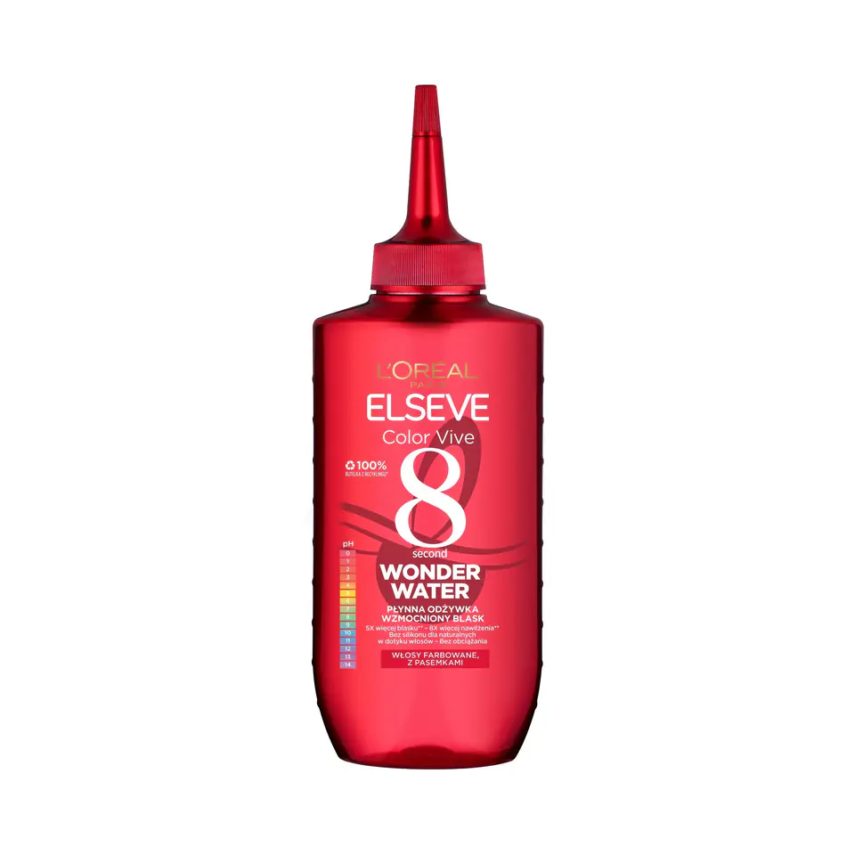 ⁨Loreal Elseve Color Vive Liquid Conditioner for colored hair and with highlights - 8 second Wonder Water 200ml⁩ at Wasserman.eu