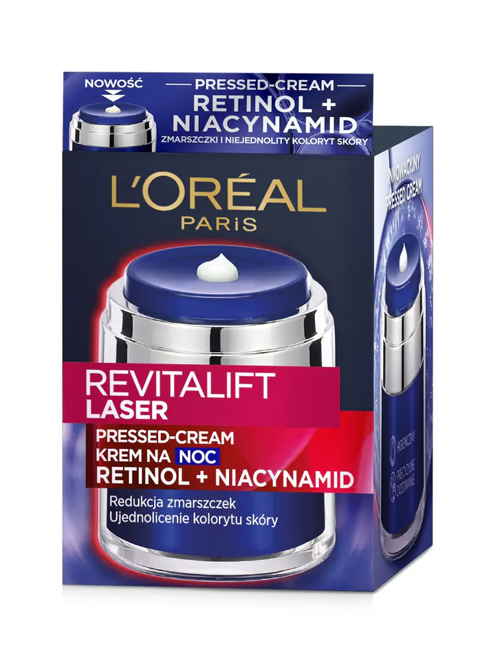 ⁨Loreal Revitalift Krem redukujący zmarszczki na noc 50ml⁩ w sklepie Wasserman.eu